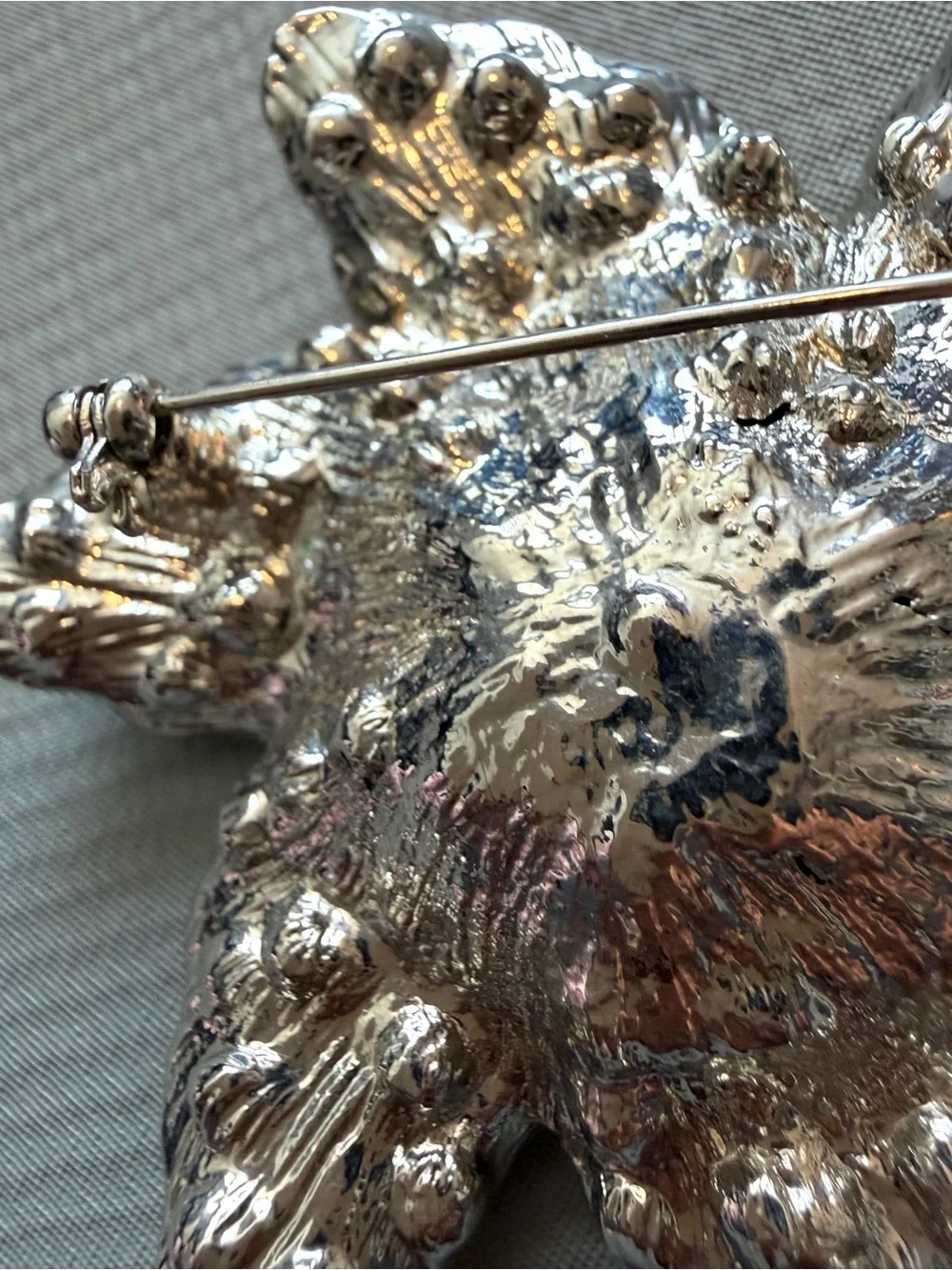N/A sparkling silver